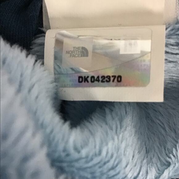 North Face Insulated Heavy Fur Lined Zip Reversible Jacket Coat Shady Blue sz S - Picture 12 of 16